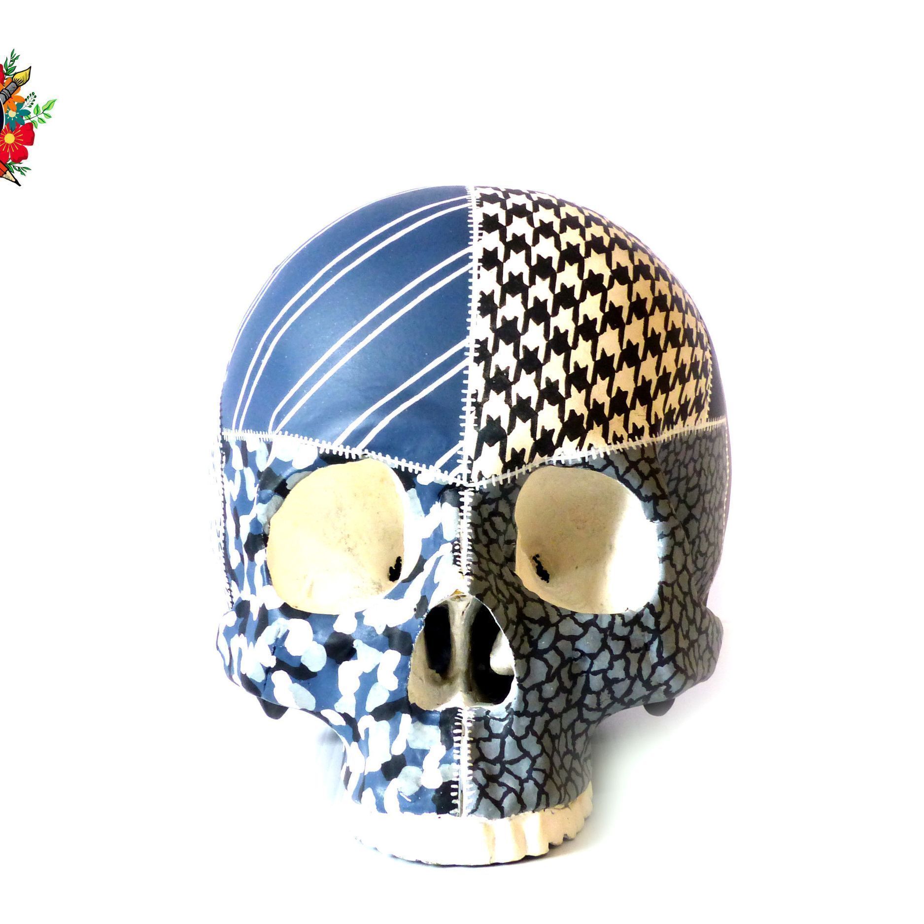 Skull xl Haute Couture Niveau de Gris