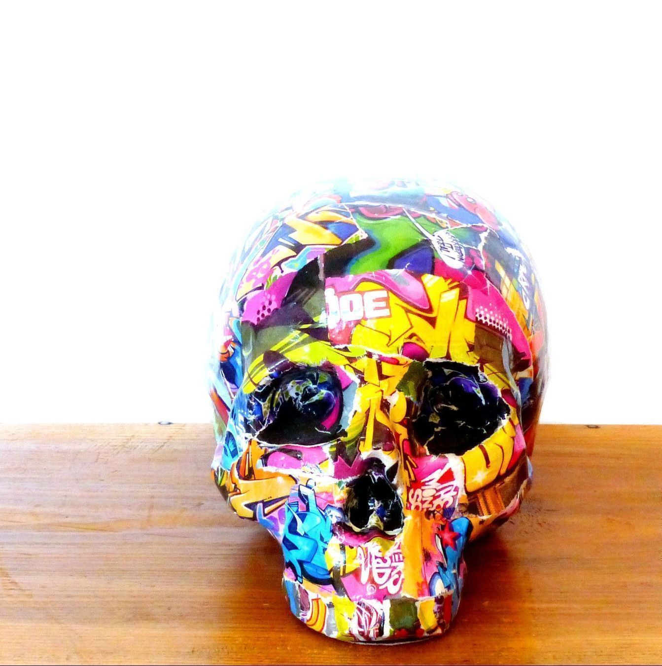 Tête de Mort vanité crâne Skull Street Graff