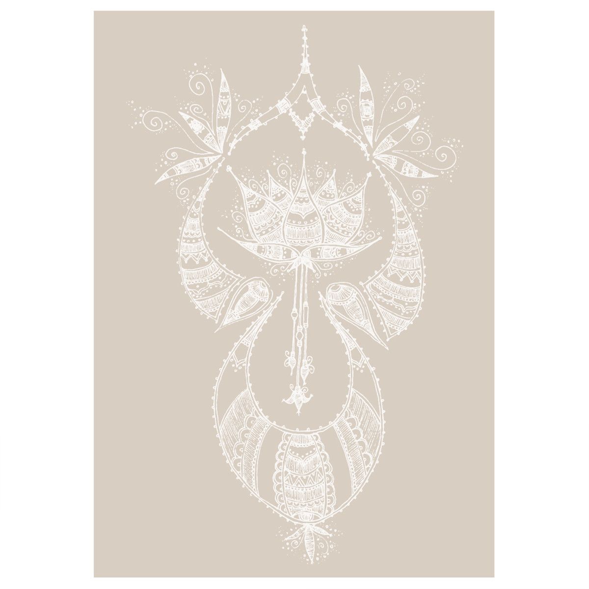 Affiche Bohemian Mandala