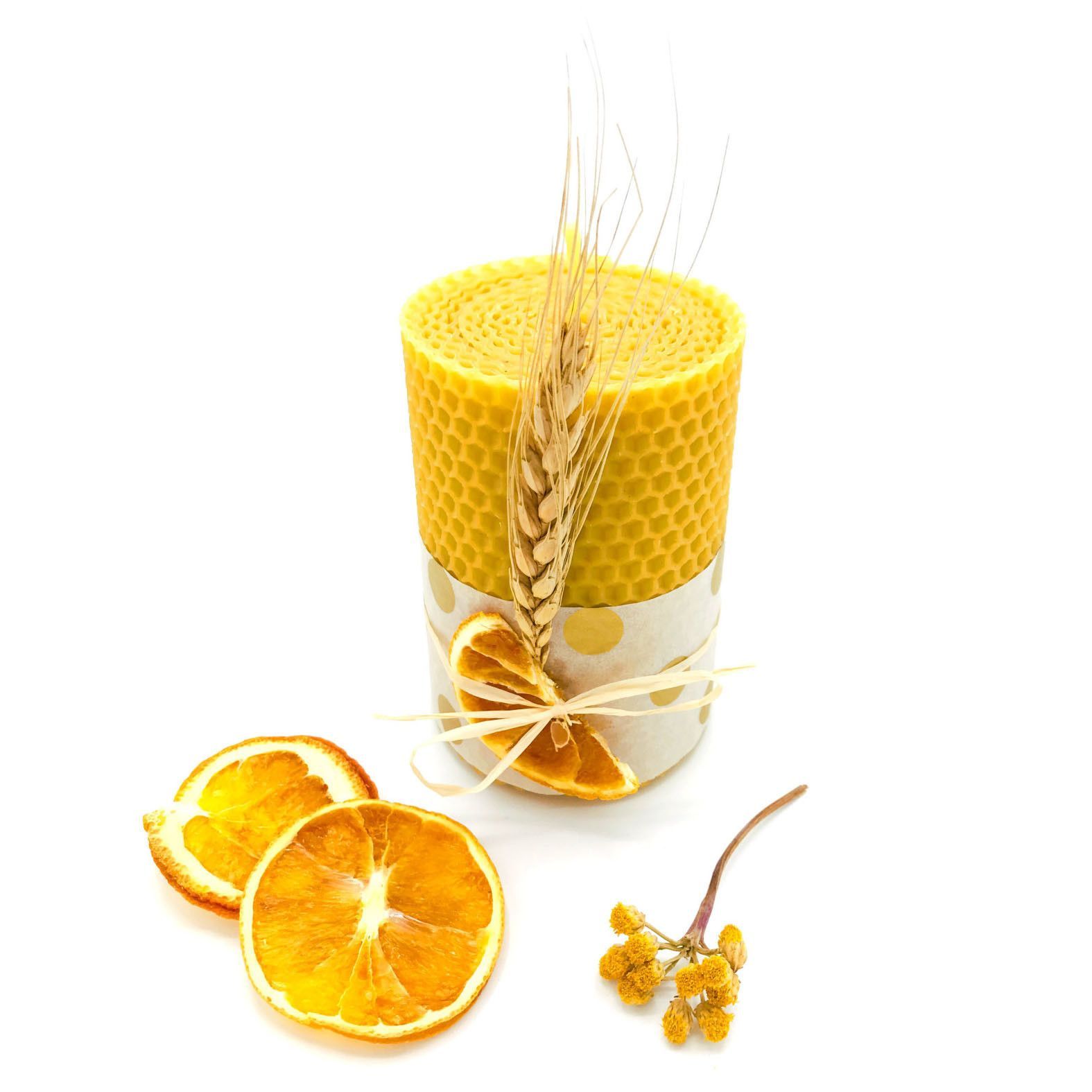 Bougie pilier Can - 10cm