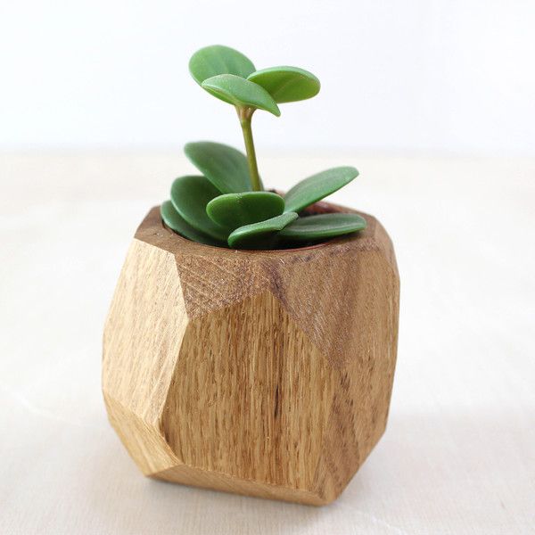 Cache Pot En Bois