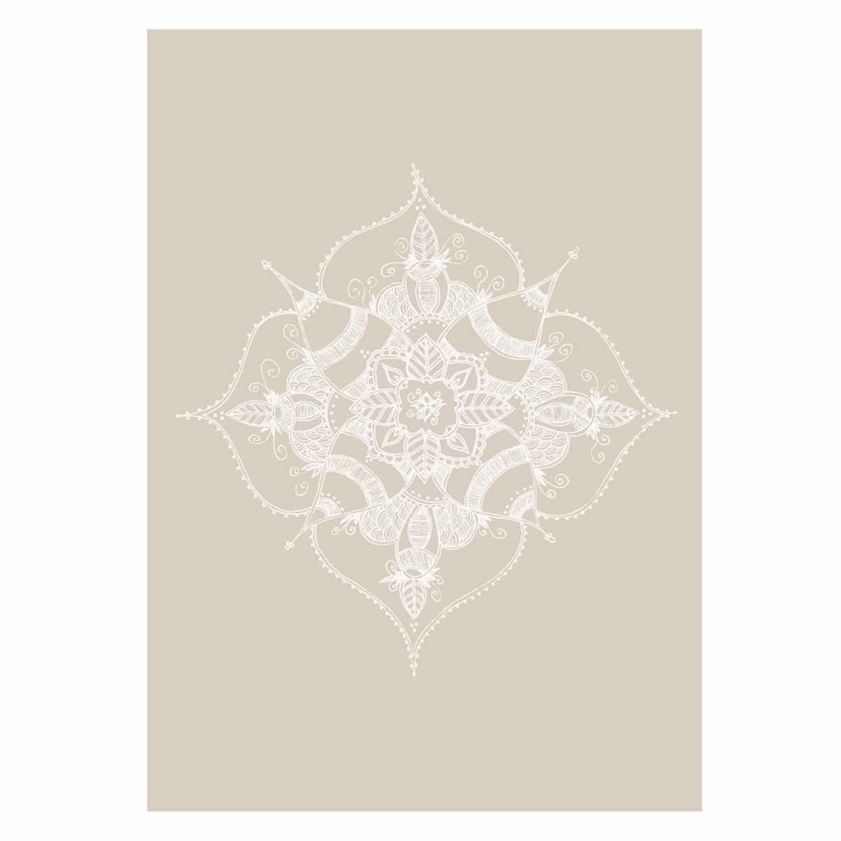 Carte Bohemian Mandala Butterfly