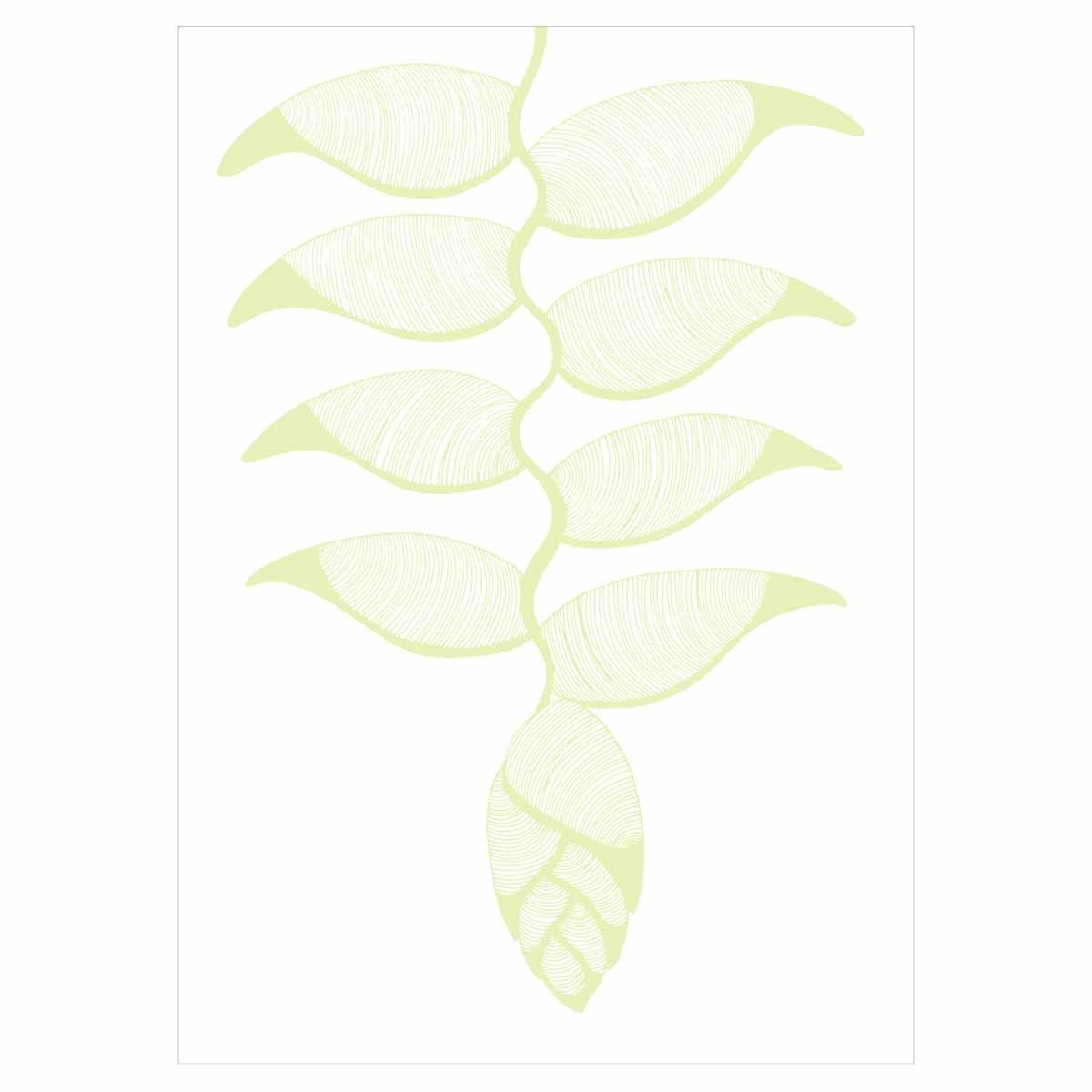 Carte Exotic Canopy Heliconia