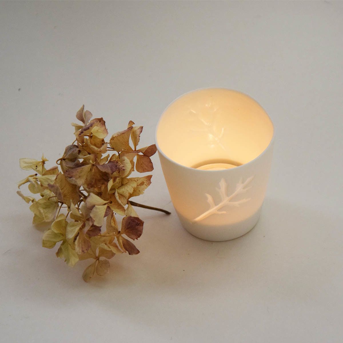 Série feuille - Photophore