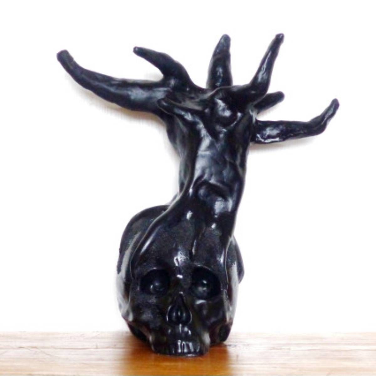 Tête de mort, vanité, crâne, Skull The Black Tree n°30