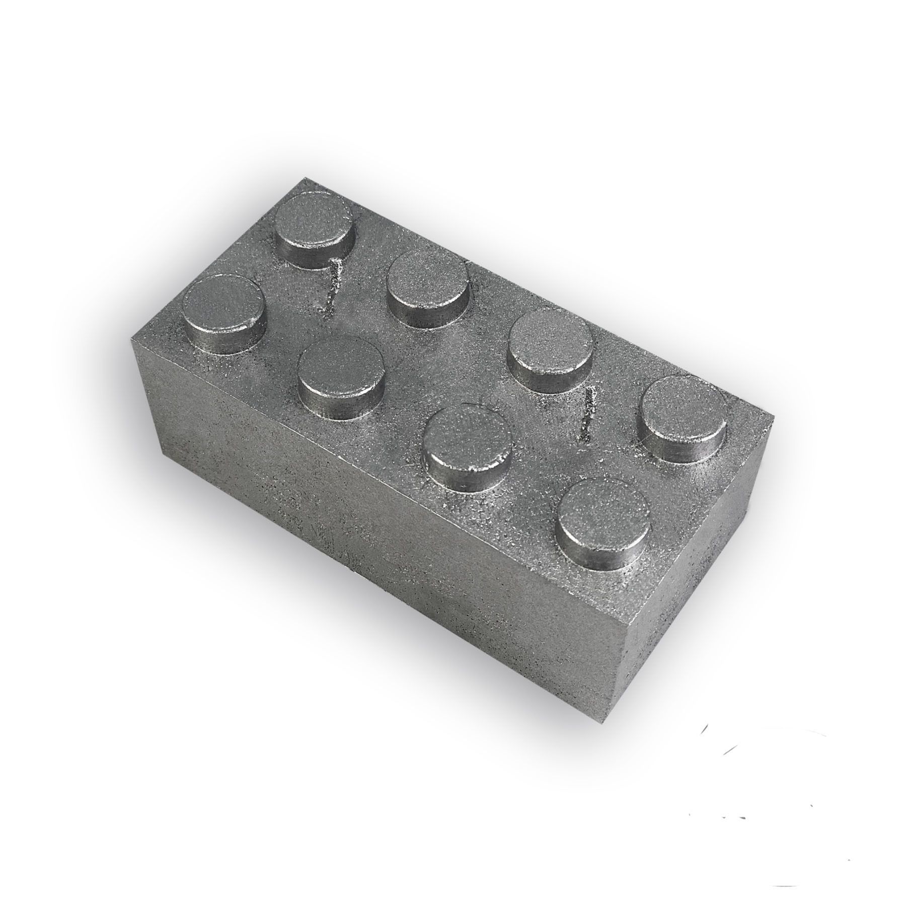 Bougie Brique argentée parfumée