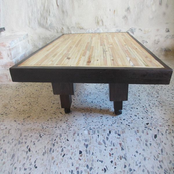 Table En Lamellé Collé