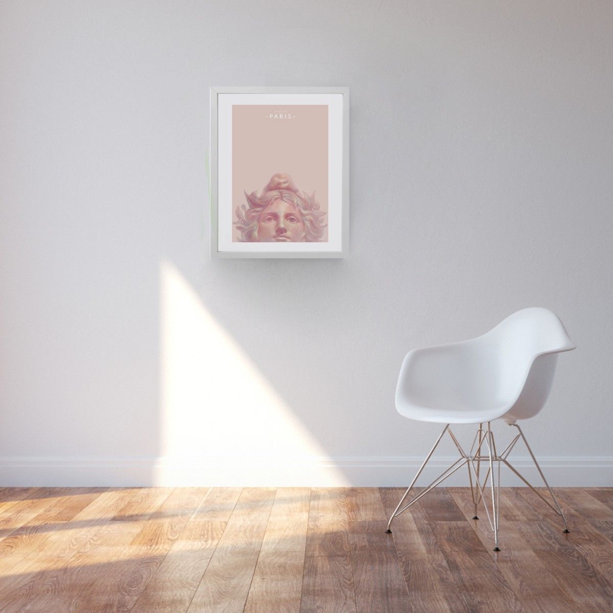 Portrait de Paris - Affiche Peinte
