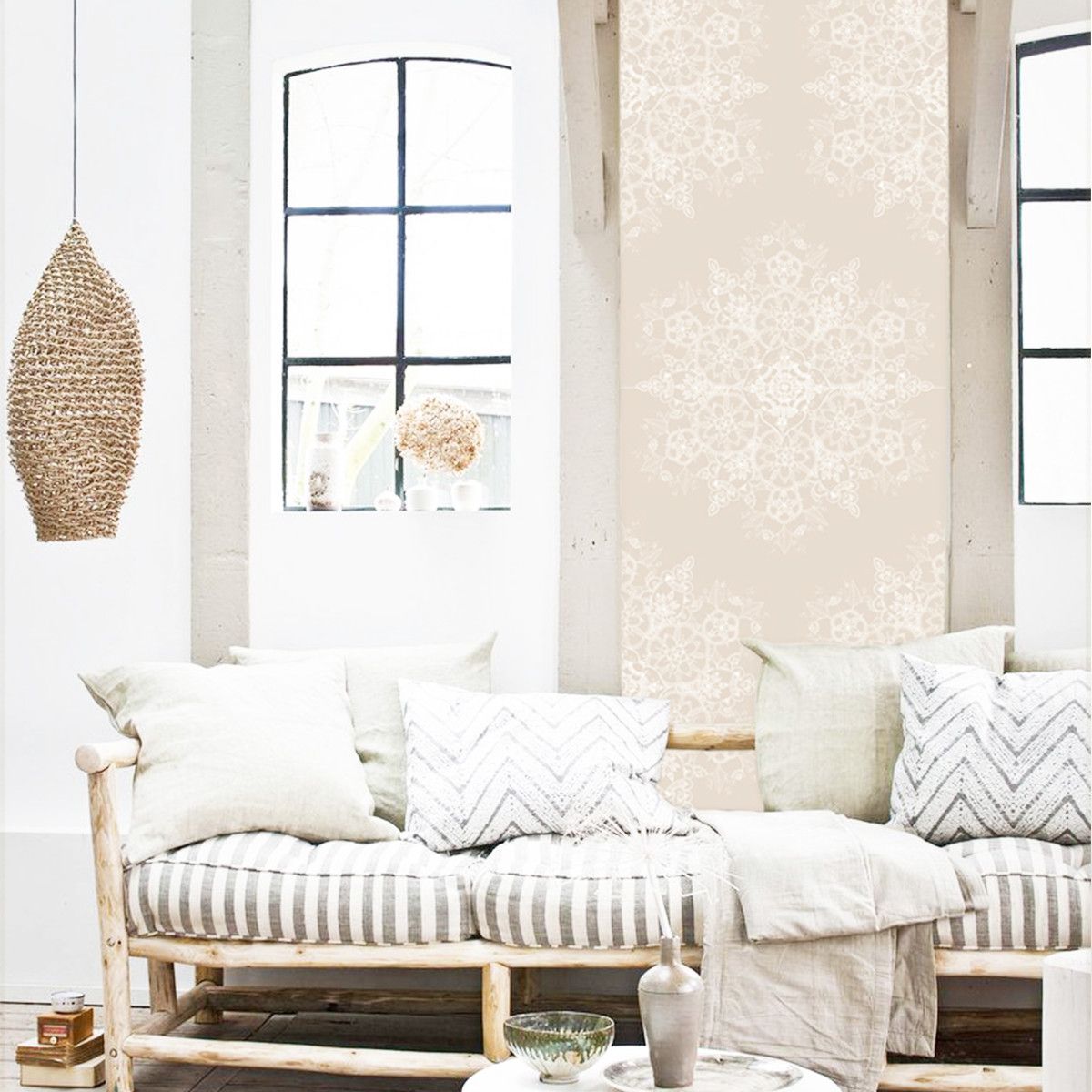 Papier Peint Bohemian Mandala