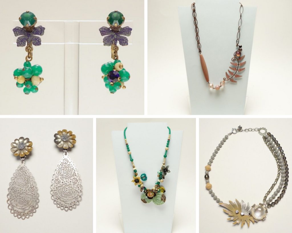 Sélection de bijoux fantaisie Claudine Vitry sur L'Atelier des Créateurs