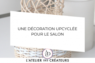 décoration upcyclée pour le salon